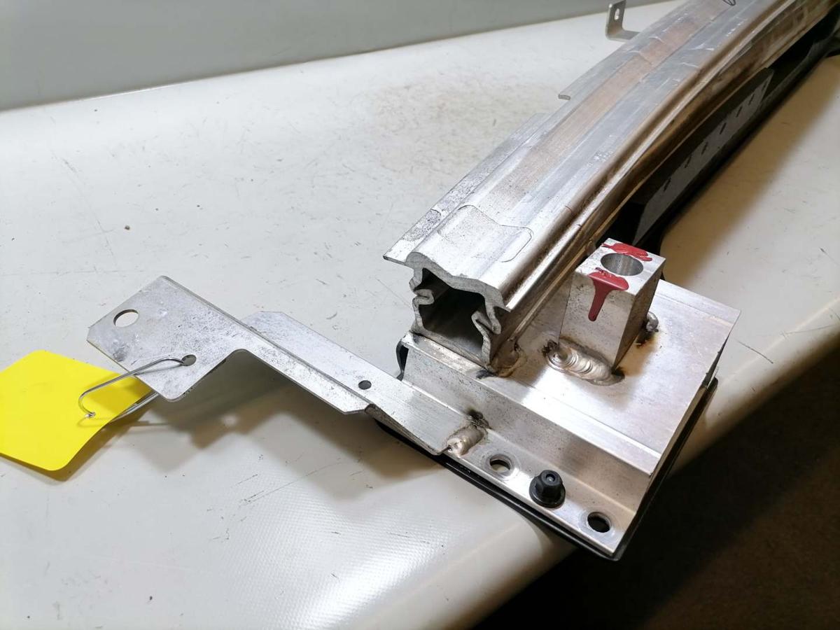 Mini One R50 original Tr&auml;ger Verst&auml;rker Sto&szlig;stange Stossf&auml;nger hinten Bj.2001